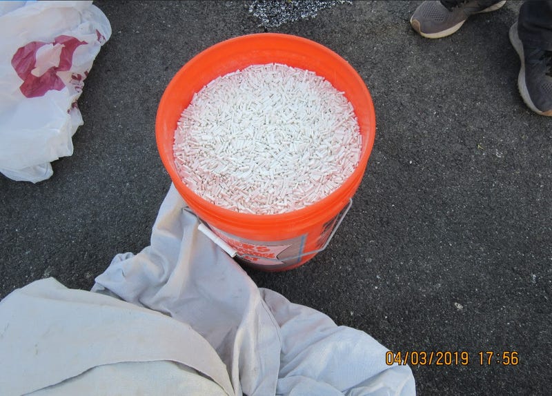 Pills seized during investigation of Chester Anderson.