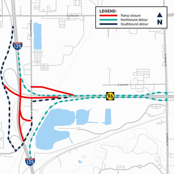 Closure and detours