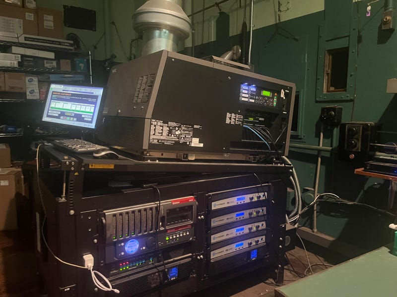 North Park's current projector