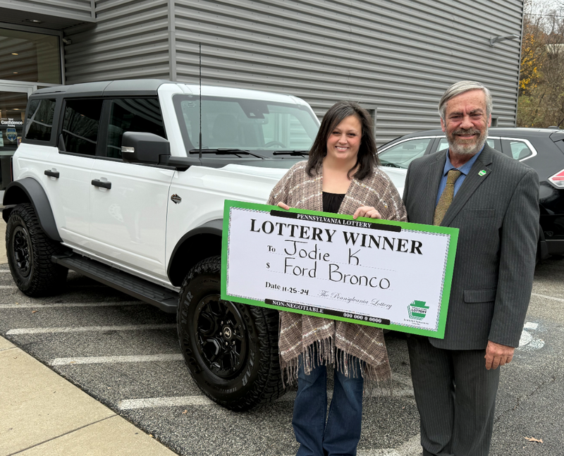 Jodie Kavka with new 2024 Ford Bronco