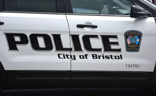 A Bristol Police cruiser.