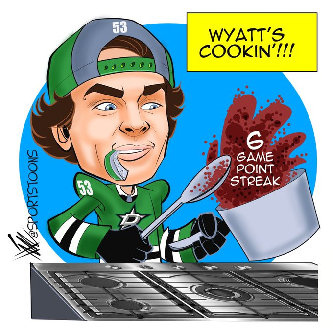 Wyatt Johnston cartoon