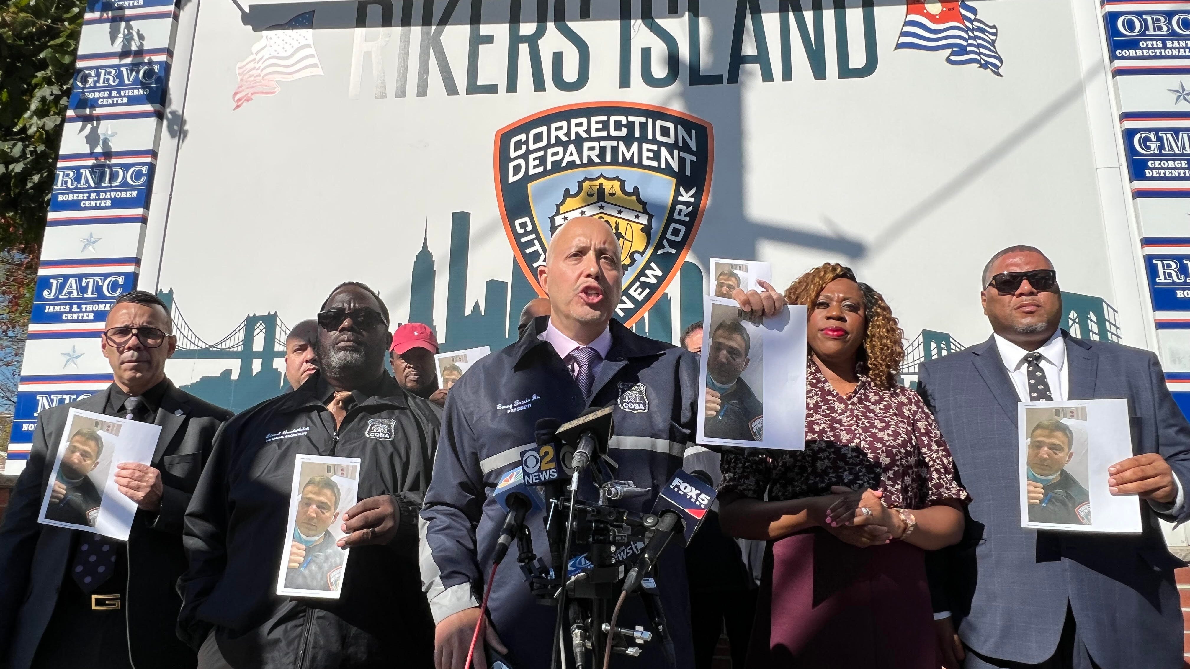 ANOTHER RIKERS ATTACK: Correction officer's nose broken day after 'heinous' head stabbing