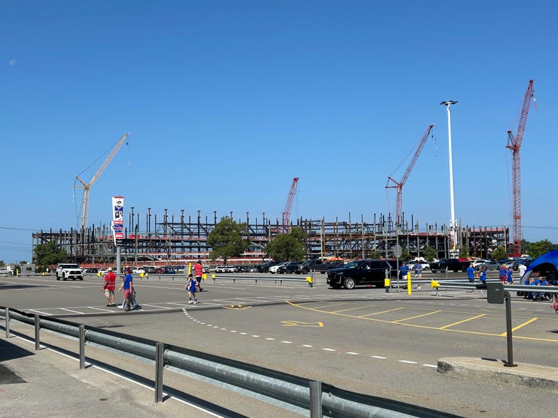Highmark Stadium construction
