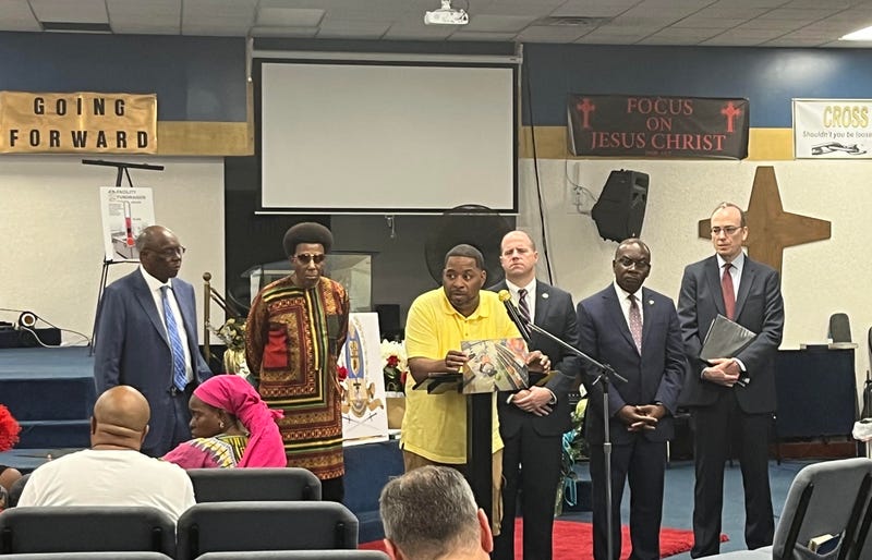 Wayne Jones, son of the Tops supermarket shooting victim Celestine Chaney, shares devastating and heartbreaking photo of the body of his late mother on the day of the racially-motivated massacre at Tops on Jefferson Ave.