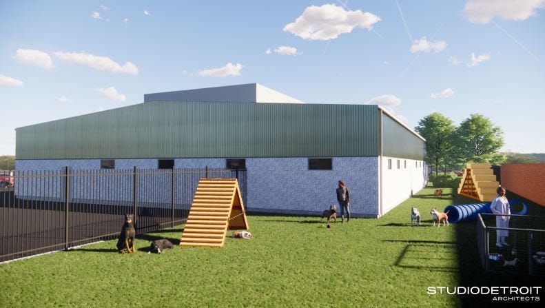 A new multi-million dollar facility aimed to modernize facilities and expand kennel space for hundreds of rescues in Detroit is set to begin construction in January, city officials announced on Wednesday.