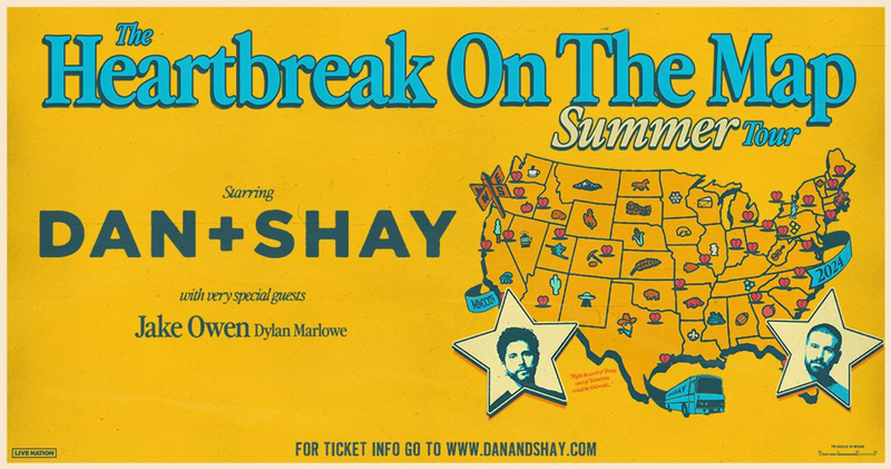 Dan + Shay The Heartbreak on the Map Tour