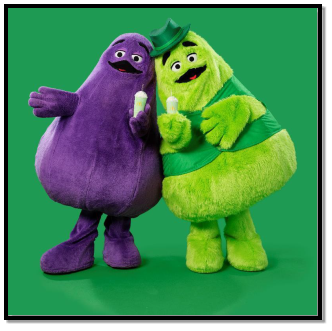 Grimace with his Uncle O'Grimacey