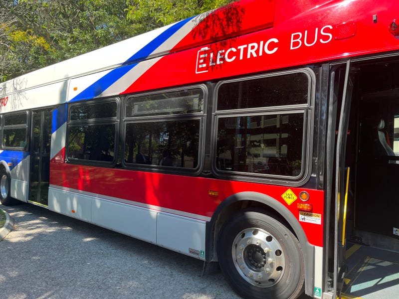 The first electric bus in Buffalo, which is currently being used for training purposes will be making the rounds very soon according the NFTA Executive Director, Kim Minkel. 