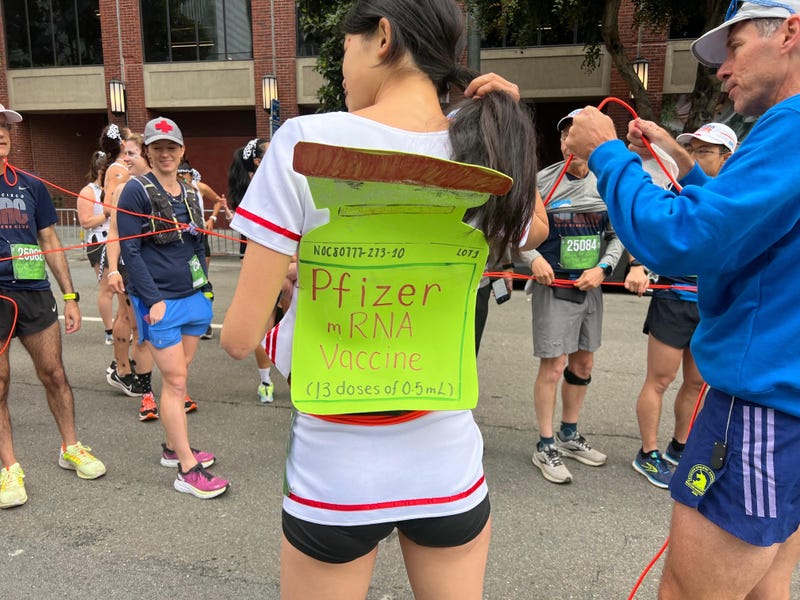 After being suspended by the pandemic, Bay to Breakers has finally returned to San Francisco Sunday morning.