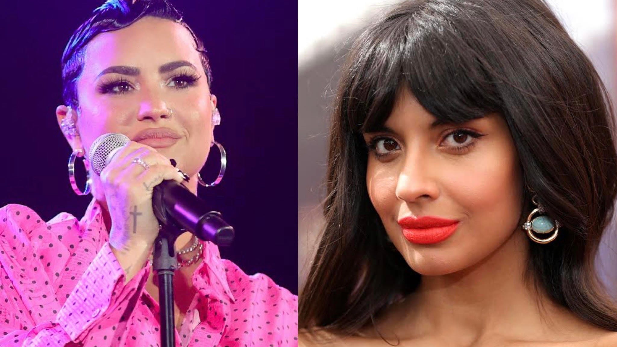 Listen as Demi Lovato gets real about eating disorders with Jameela Jamil