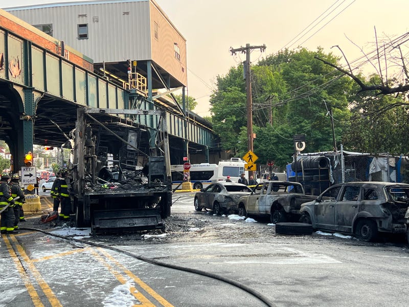A witness described the scene as something out of a "horror movie"