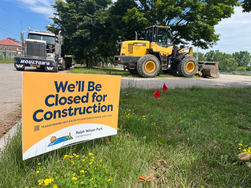 Parts of Ralph Wilson Park (formally known as LaSalle Park) will remain closed for construction
