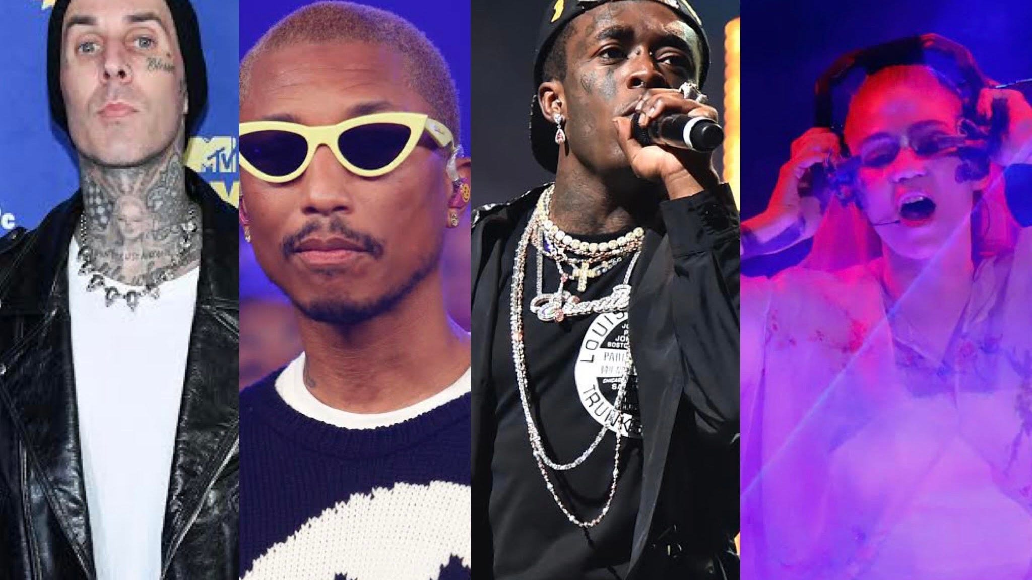 Grimes, Lil Uzi Vert, and Pharrell set for new blink-182 album, according to Travis Barker