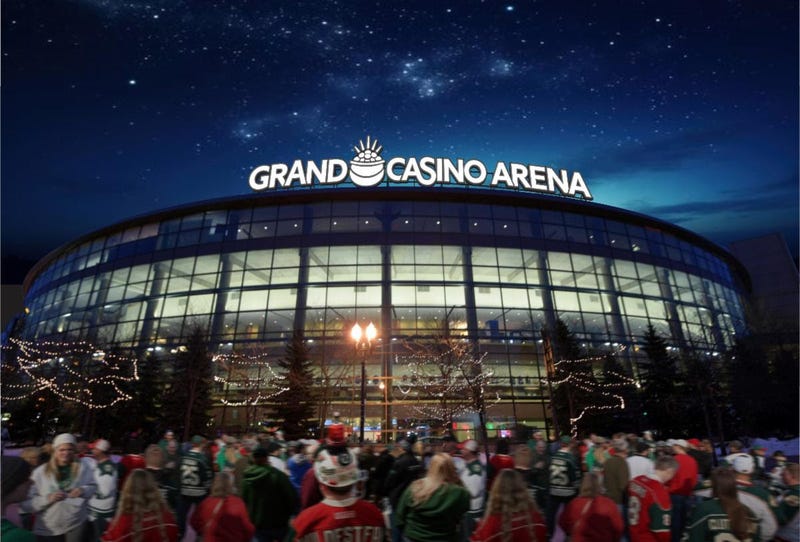 No more "X" - the home of the Wild and numerous other events will be called Grand Casino Arena beginning in September.