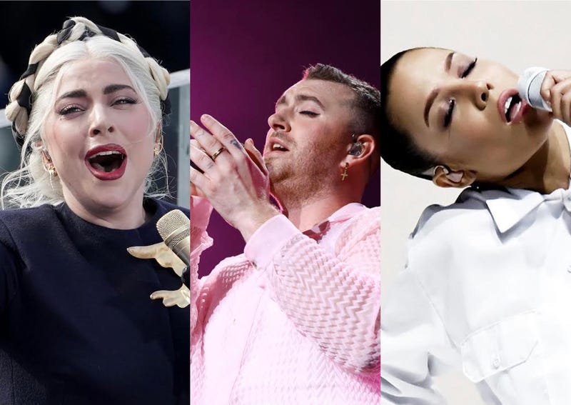 Lady Gaga, Sam Smith, Halsey