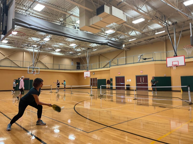 Pickleball at the YMCA in Amherst, N.Y. (10/25/2022)
