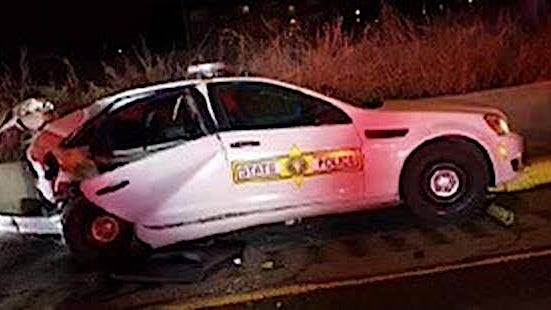 DUI driver hits trooper’s car on I-290 at Harlem: state police