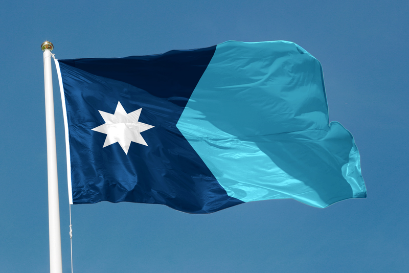 Minnesota's new flag.