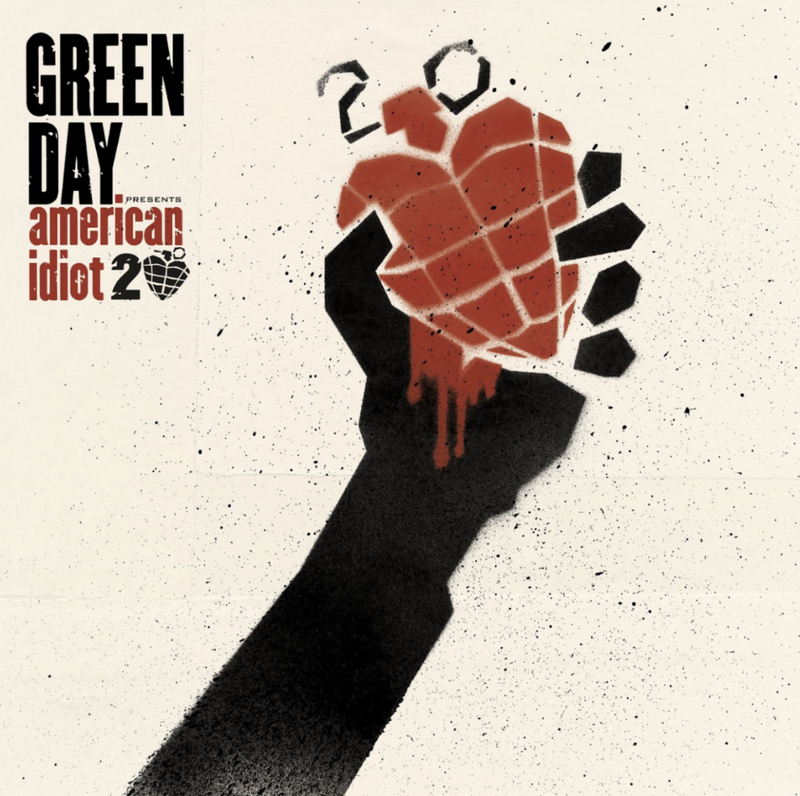 Green Day 'American Idiot' 20th Anniversary artwork 