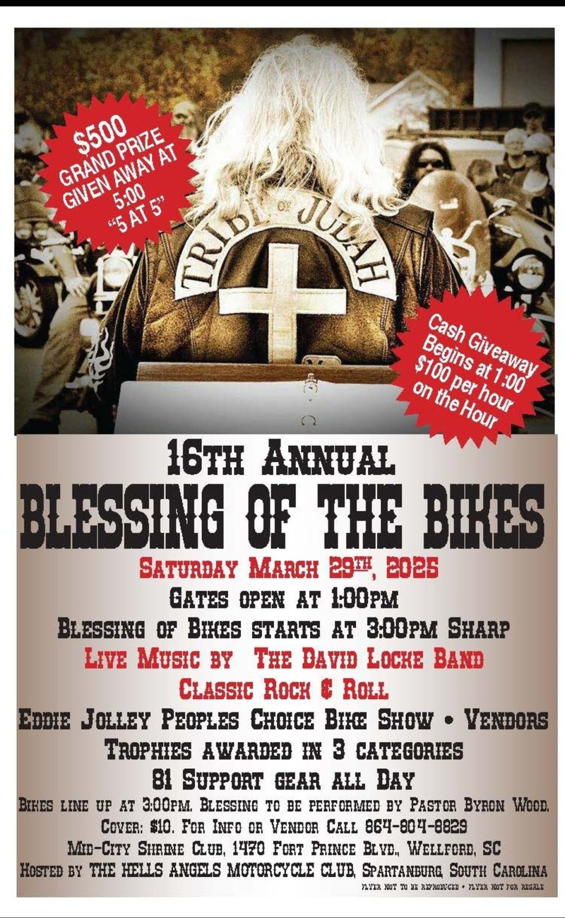 16th Annual Blessing Of The Bikes