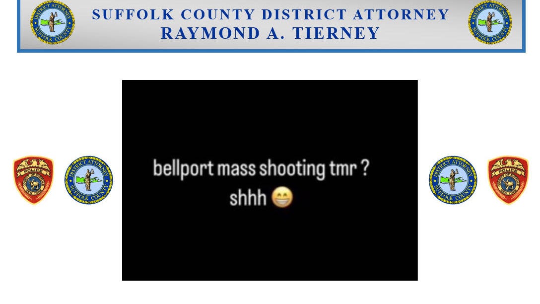LI teen arrested for threatening mass shooting at high school, faces terroristic threat charge
