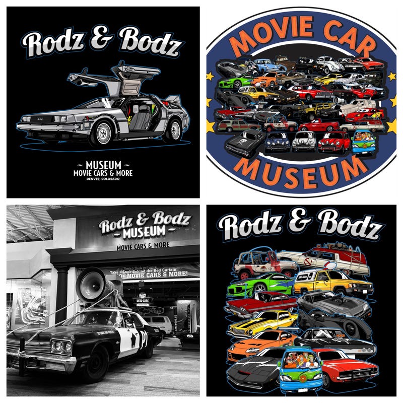 Rodz & Bodz Movie Cars & More Museum