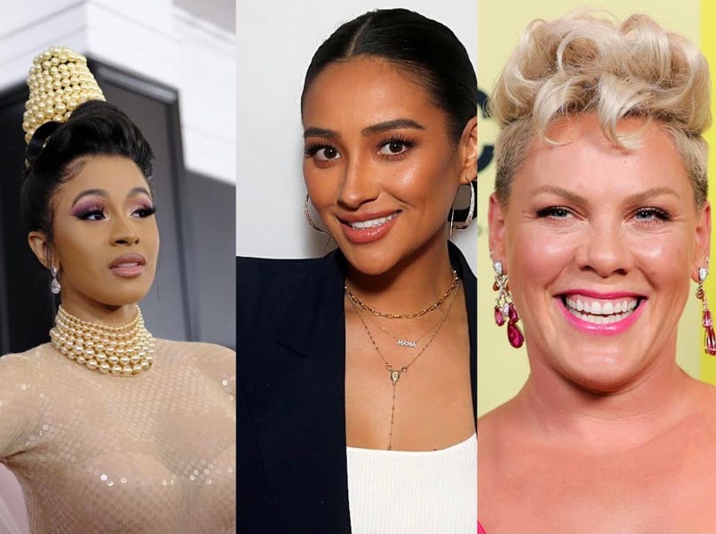 Cardi B, Shay Mitchell, Pink