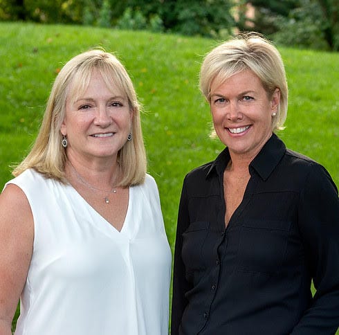 Love In the Trenches founders Shawn Nocher (left) and Kelly Gill