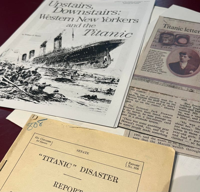 News articles, report documents and more obtained for reference by The Buffalo History Museum