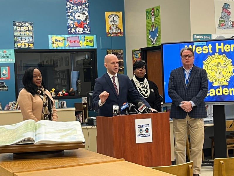 Buffalo, N.Y. - Buffalo Public Schools General Counsel Nathaniel Kuzma discusses the fact finding report and negotiations with Buffalo Teachers Federation (02/01/2023)