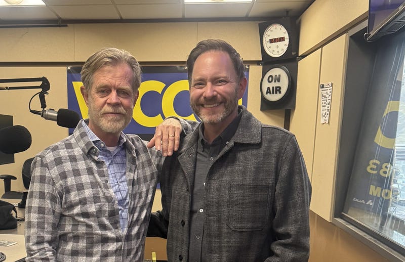 William H. Macy who is out pitching a whiskey and joining Jason DeRusha on "DeRusha Eats".