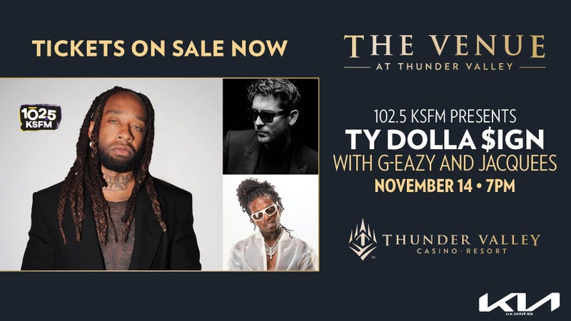 102.5 KSFM Presents Hella Holiday w/Ty Dolla $ign, G-Eazy & Jacquees
