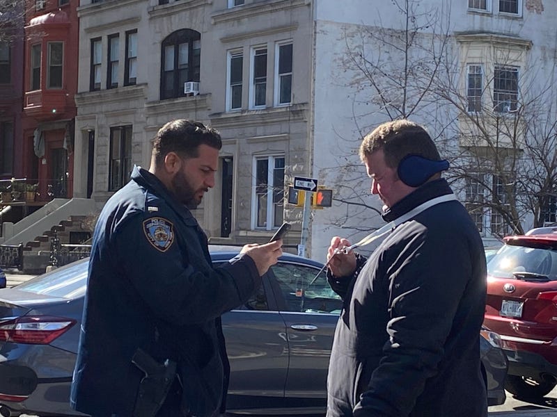 Police said New York Post reporter Kevin Sheehan would need to file a police report