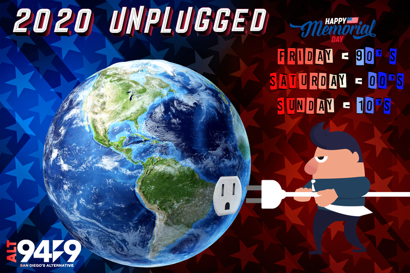 ALT 949 is UNPLUGGING 2020 ALL WEEKEND LONG