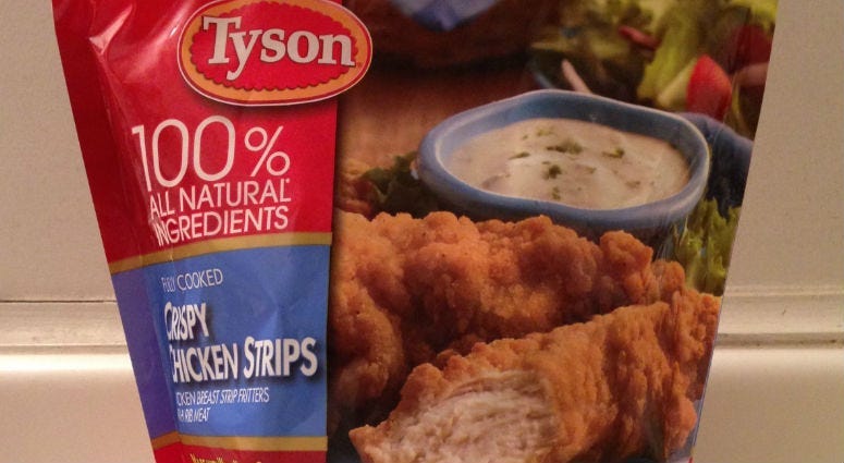 Tyson Chicken Strip Recall
