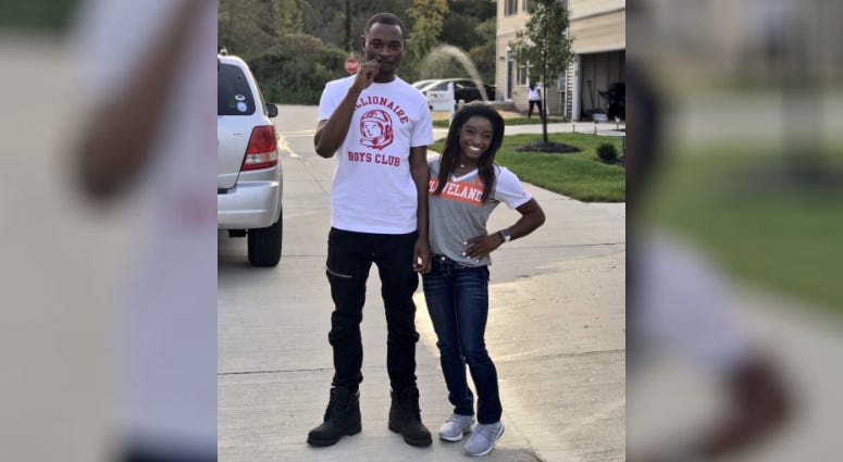 Simone Biles' brother charged with triple murder