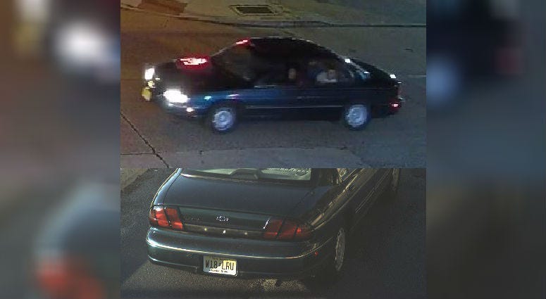 Police in Camden say they’re tracking down some people going around town firing off a paintball gun at random.