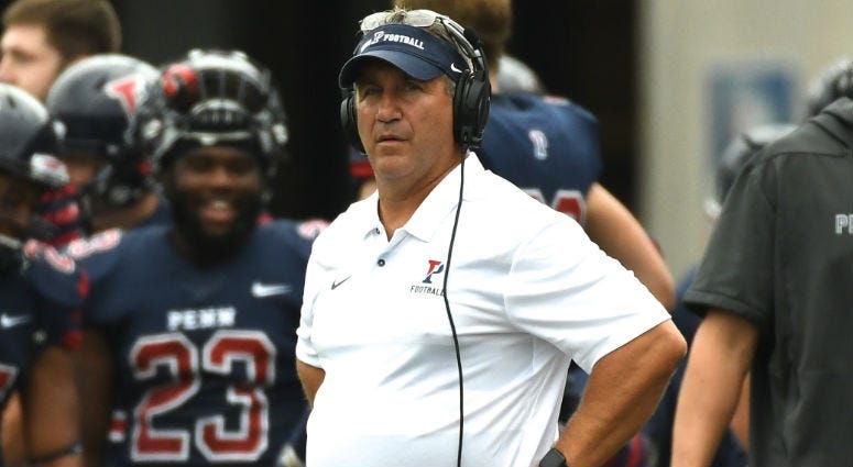 Penn head coach Ray Priore. 