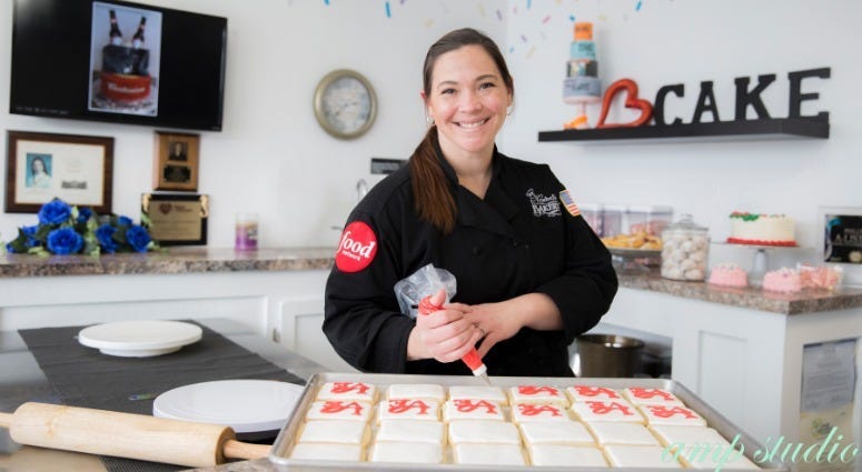 Colleen Kriebel, owner of Kriebel's Custom Bakery.