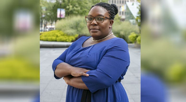 Working Families Party's Kendra Brooks.