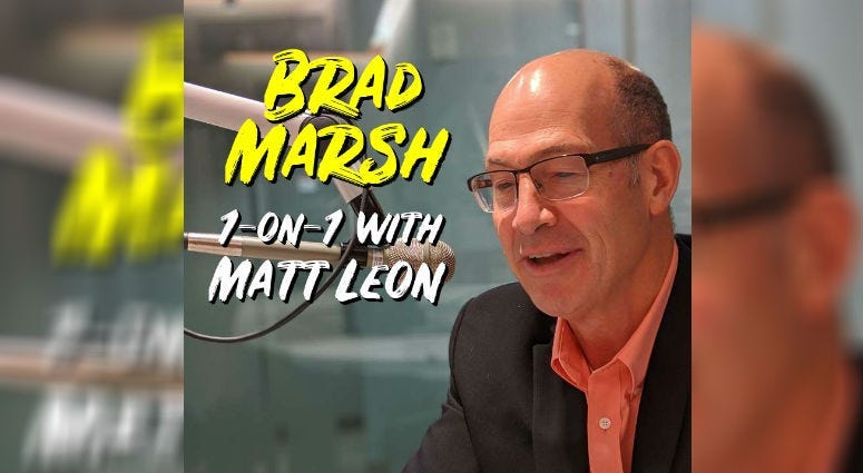 Brad Marsh in an interview with KYW Newsradio.