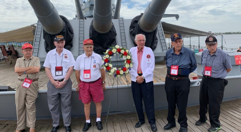 World War II Marines reunite 
