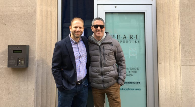 Steven Cook (left) and Michael Solomonov