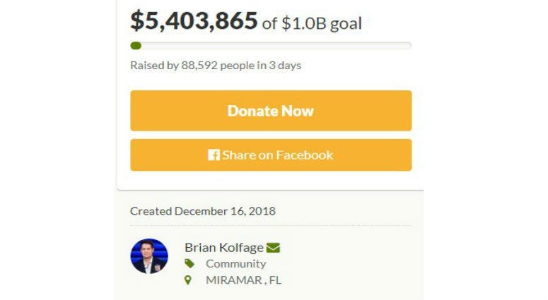 GoFundMe Border Wall
