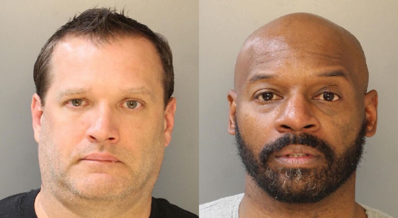 Charles Myers (left) and Nathaniel Williams