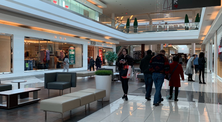 Cherry Hill Mall shoppers