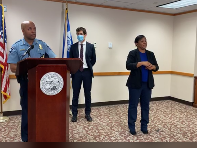 Minneapolis police chief announced sweeping changes