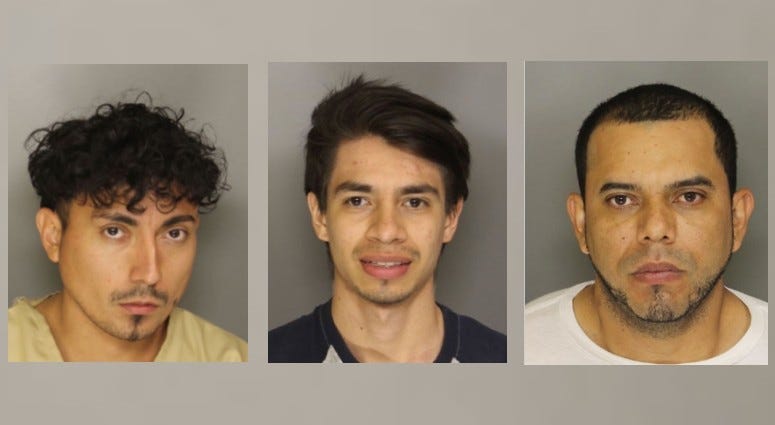 Franklin Rivera Mendieta, Josue Sibrian Sanchez, Dimas Omar Cornejo Hernandez