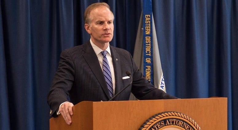 U.S. Attorney William M. McSwain